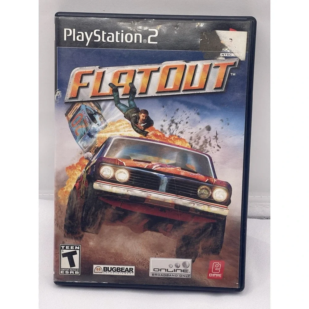 FlatOut Sony PlayStation‎ 2, 2005, In Box